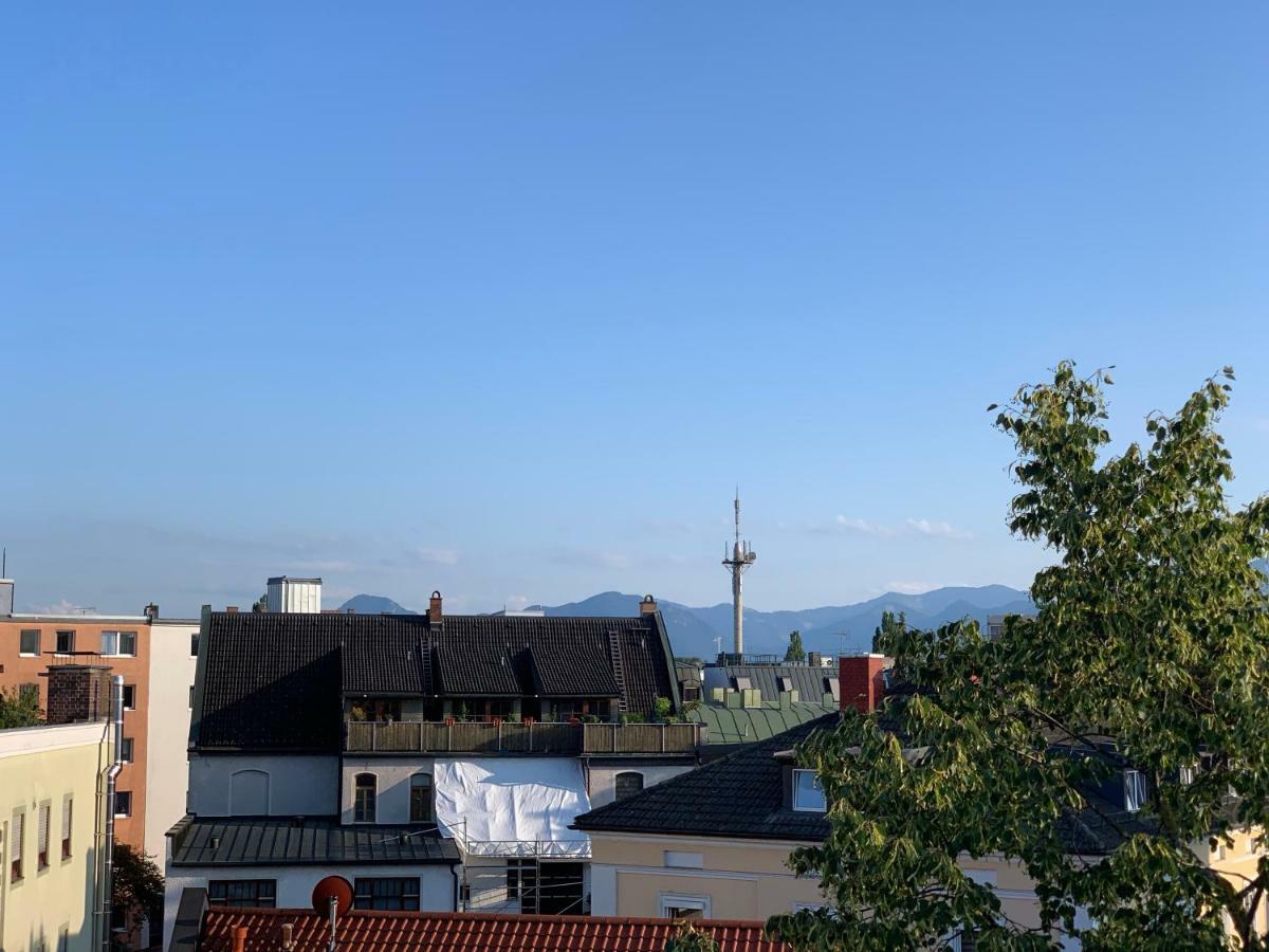 City Dachterassenwohnung Rosenheim Exterior foto